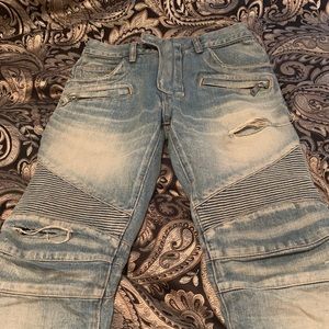 Balmain Biker Denim